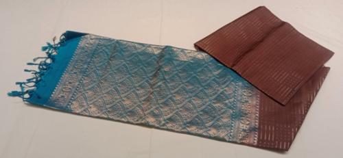 SOFT SILK SAREE WITH BLOUSE