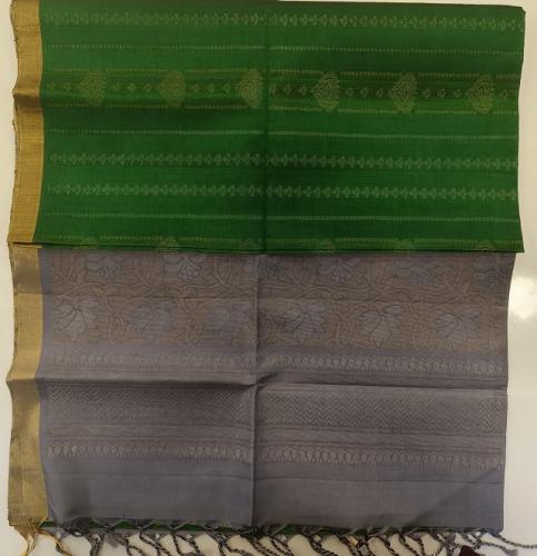 SOFT SILK SAREE WITH BLOUSE