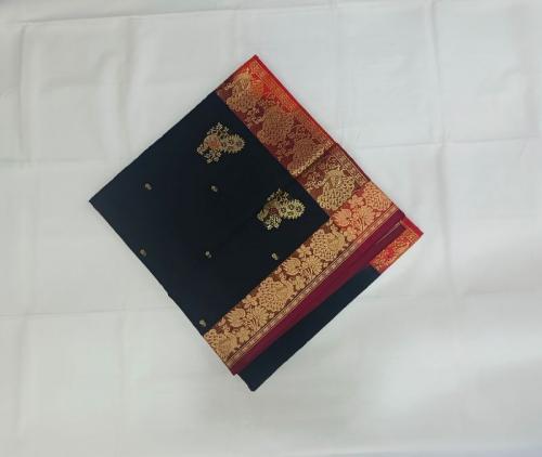 PMK BUMBERG COT SAREES WITH BLOUSE