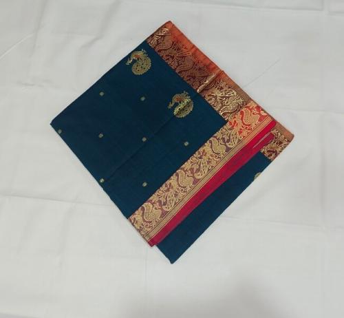 PMK BUMBERG COT SAREES WITH BLOUSE