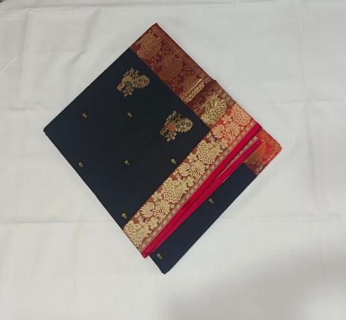PMK BUMBERG COT SAREES WITH BLOUSE
