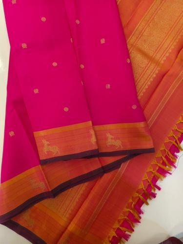 SAREES KPM SILK WITH BLOUSE