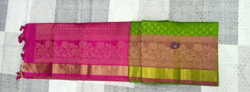 SOFT SILK SAREE WITH BLOUSE