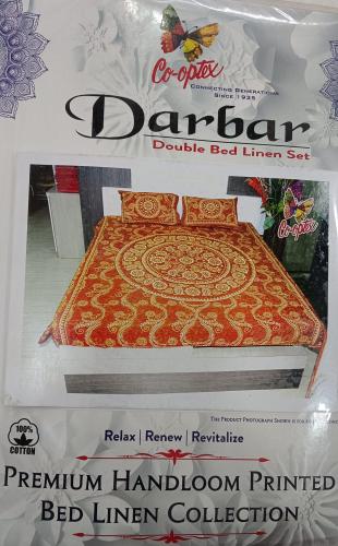 BEDSHEET BARMER PRINTED 90X108 +2 PILLOW COVER