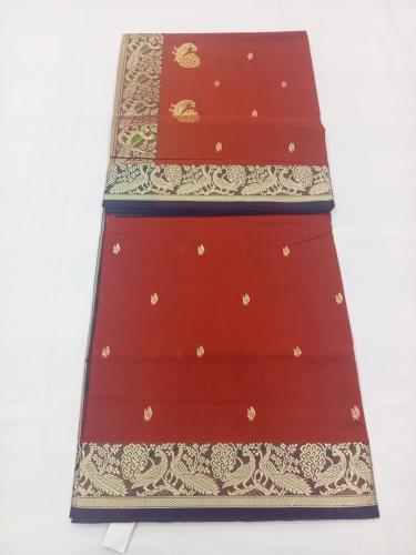 PMK BUMBERG COT. SAREES WITH BLOUSE