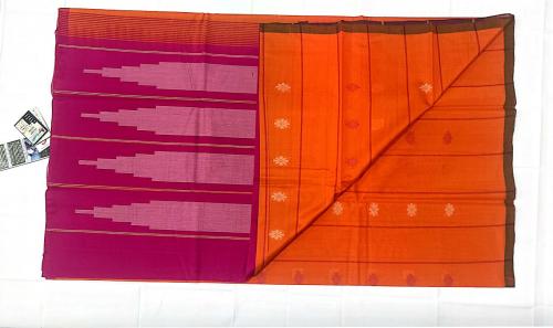 COIMBATORE KORA COTTON SAREE 6.20 MTS