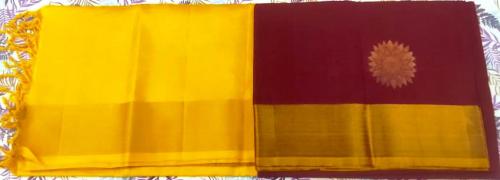 SOFT SILK SAREE WITH BLOUSE