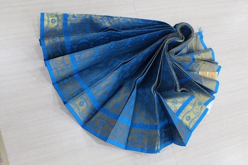 THIRUBHUVANAM HF ZARI SILK SAREE WITH BLOUSE