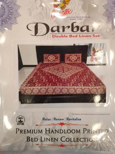 BEDSHEET BARMER PRINTED 90X108 2 PILLOW COVER
