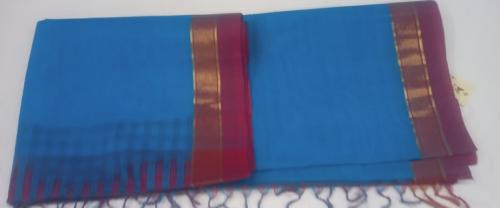 MANAMEDU COTTON SAREES WITH BLOUSE