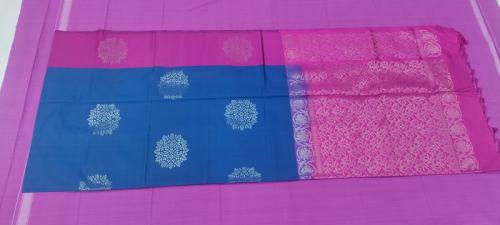SOFT SILK SAREE WITH BLOUSE