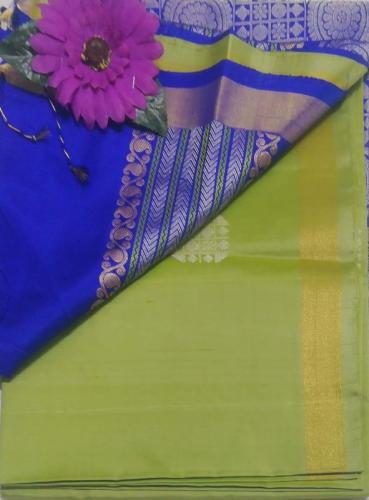 SOFT SILK SAREE WITH BLOUSE