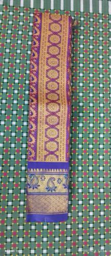 THIRUBHUVANAM HF ZARI SILK SAREE WITH BLOUSE