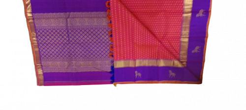 SAREES KPM SILK WITH BLOUSE A