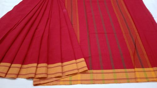 ARUPPUKOTTAI 60S COTTON SAREES WITH BLOUSE