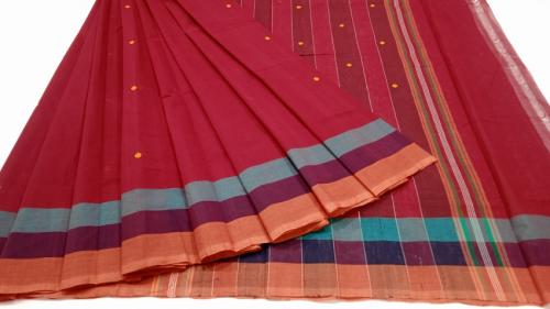 ARUPPUKOTTAI 60S COTTON SAREES WITH BLOUSE