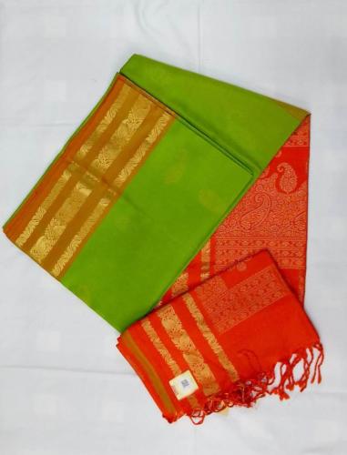 SOFT SILK SAREE WITH BLOUSE