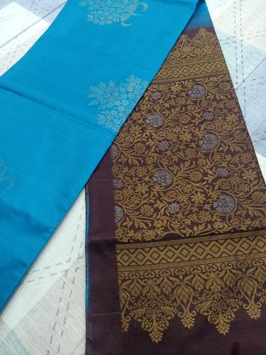 SOFT SILK SAREE WITH BLOUSE