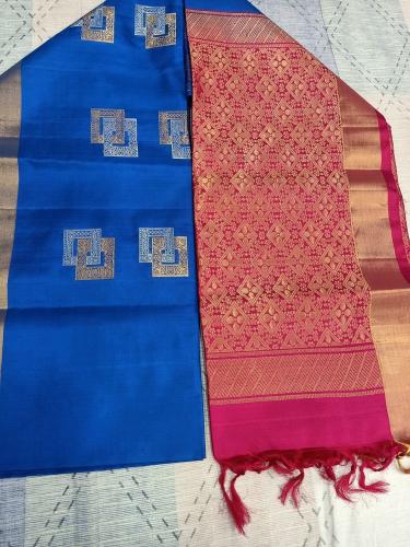 SOFT SILK SAREE WITH BLOUSE