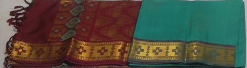 SOFT SILK SAREE WITH BLOUSE
