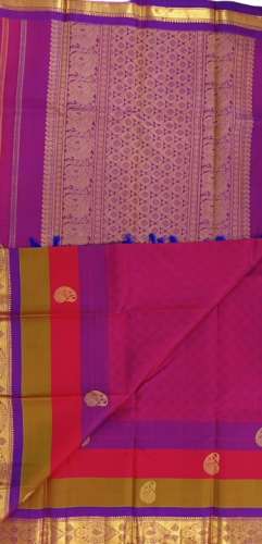 SAREES KPM SILK WITH BLOUSE A