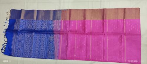 SOFT SILK SAREE WITH BLOUSE