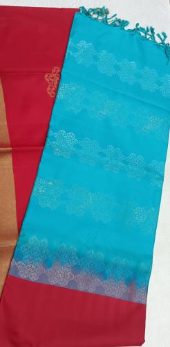 SOFT SILK SAREE WITH BLOUSE