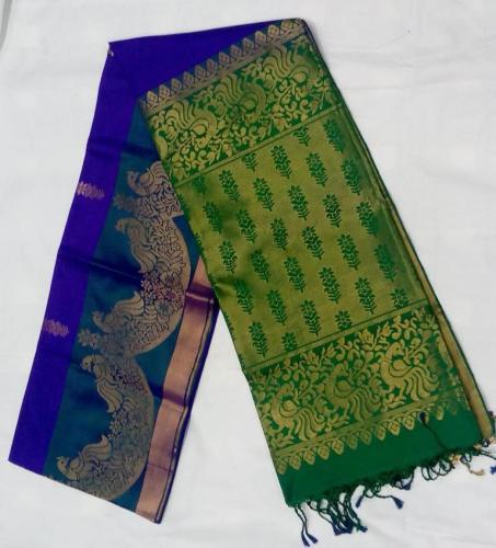 SOFT SILK SAREE WITH BLOUSE