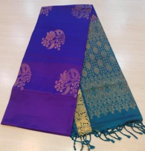 SOFT SILK SAREE WITH BLOUSE