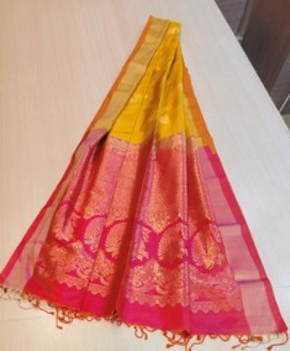 SOFT SILK SAREE WITH BLOUSE