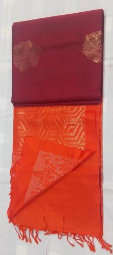 SOFT SILK SAREE WITH BLOUSE