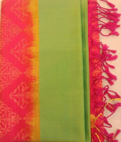 SOFT SILK SAREE WITH BLOUSE