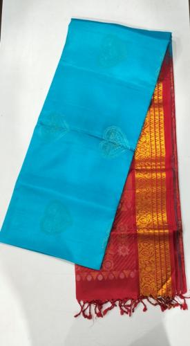 SOFT SILK SAREE WITH BLOUSE