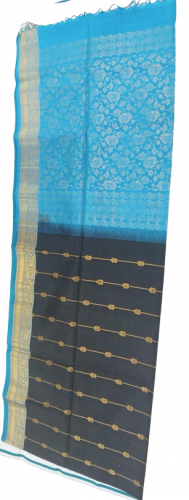 SOFT SILK SAREE WITH BLOUSE