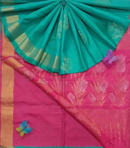 SOFT SILK SAREE WITH BLOUSE