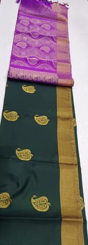 SOFT SILK SAREE WITH BLOUSE