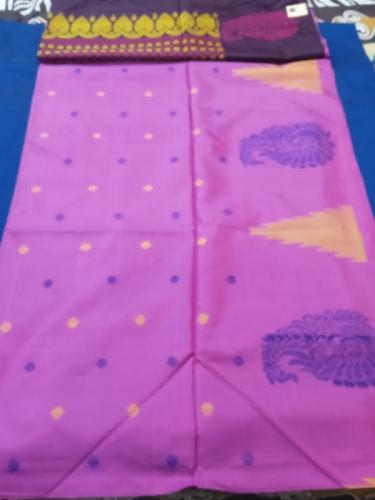 SOFT SILK SAREE WITH BLOUSE