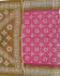 60s PRINTED COTTON SAREE