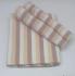 BEDSHEET STRIPE 90X108 2 PILLOW COVER
