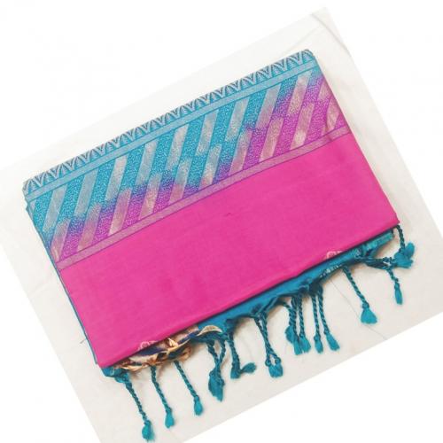 SOFT SILK SAREE WITH BLOUSE