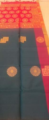 SOFT SILK SAREE WITH BLOUSE