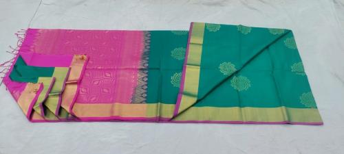 SOFT SILK SAREE WITH BLOUSE