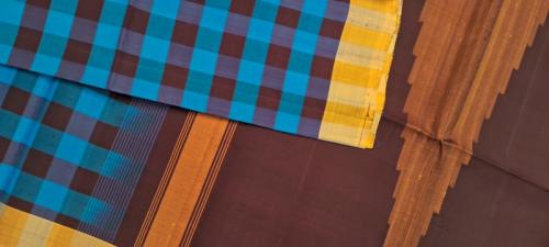 SOFT SILK SAREE WITH BLOUSE