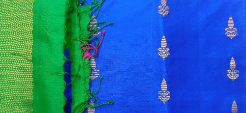 SOFT SILK SAREE WITH BLOUSE