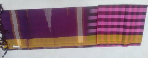 SOFT SILK SAREE WITH BLOUSE