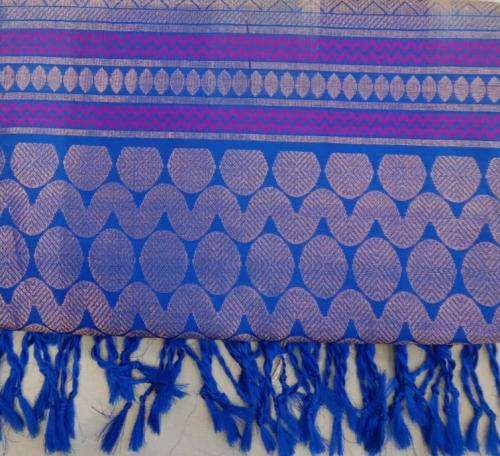 SOFT SILK SAREE WITH BLOUSE