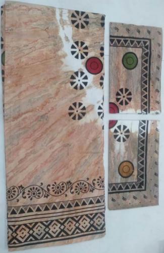 BEDSHEET MEERUT PRINTED 90X108 2 PILLOW COVER