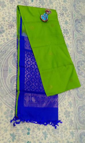 SOFT SILK SAREE WITH BLOUSE