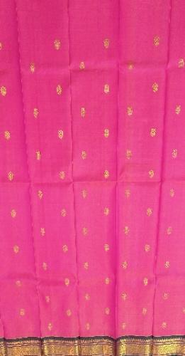 THIRUBHUVANAM HF ZARI SILK SAREE 550 MTS