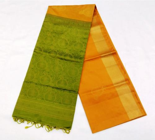 SOFT SILK SAREE WITH BLOUSE
